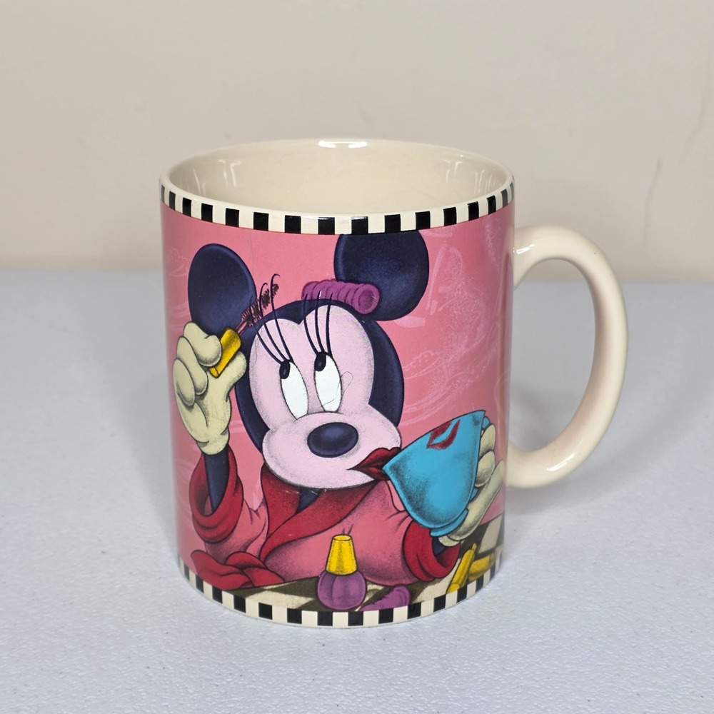Disney Minnie Mouse Coffee Mug Nobody Ever Said Looking This Good This Early